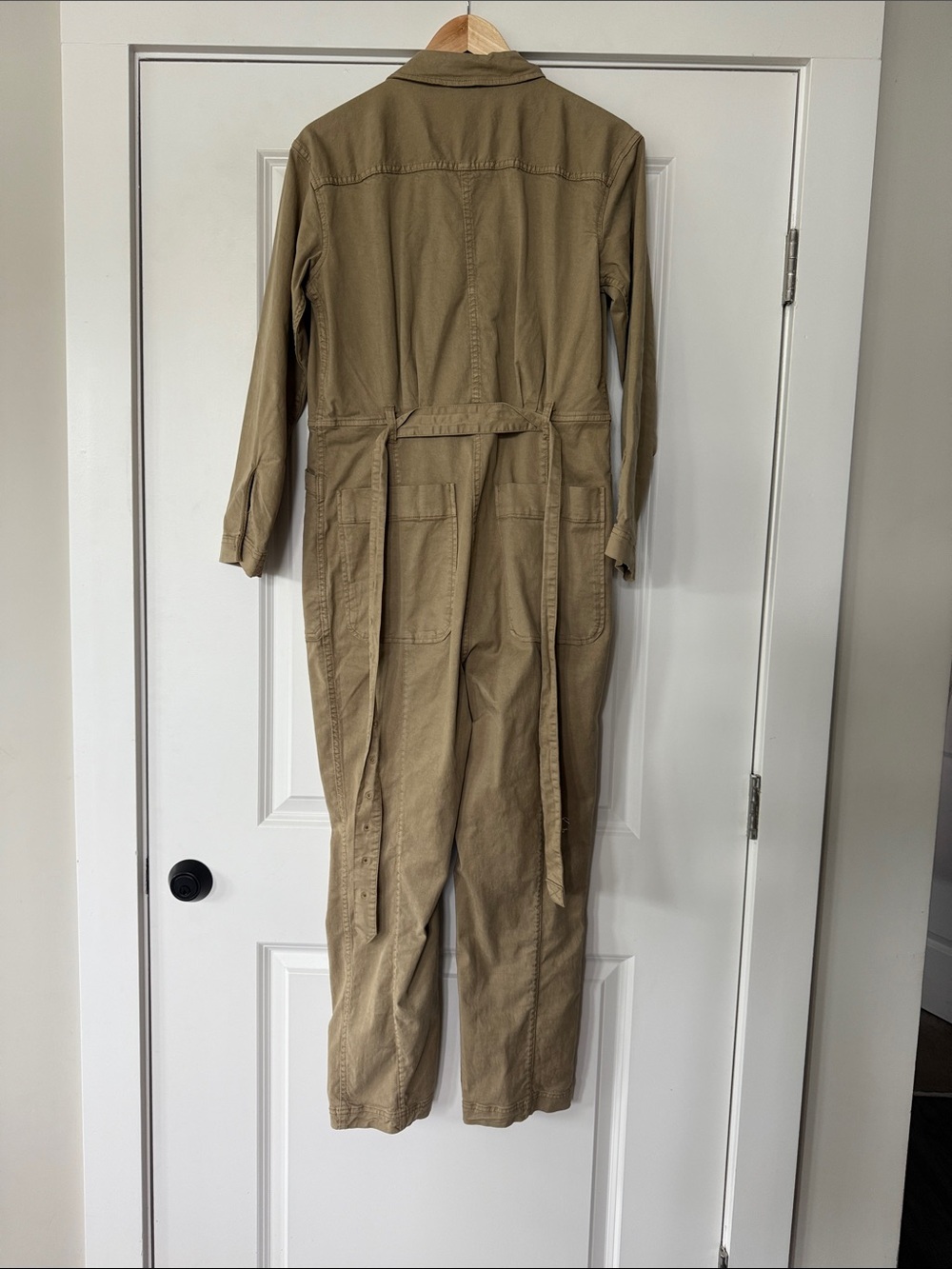 Alex Mill Tan Utility Jumpsuit - Picture 6 of 7
